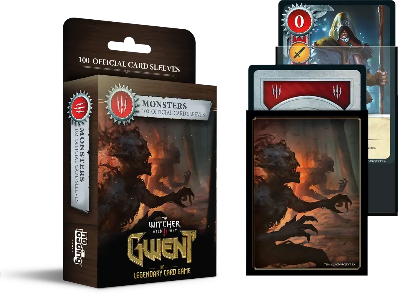 Gwent Art Sleeves Monsters