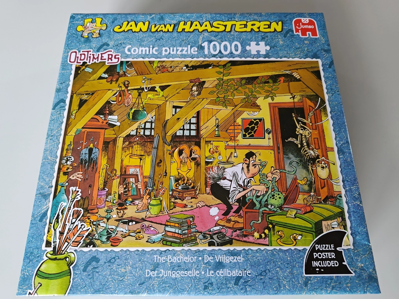 Der Junggeselle (Oldtimers) - Jan van Haasteren (Leicht defekte Verpackung)