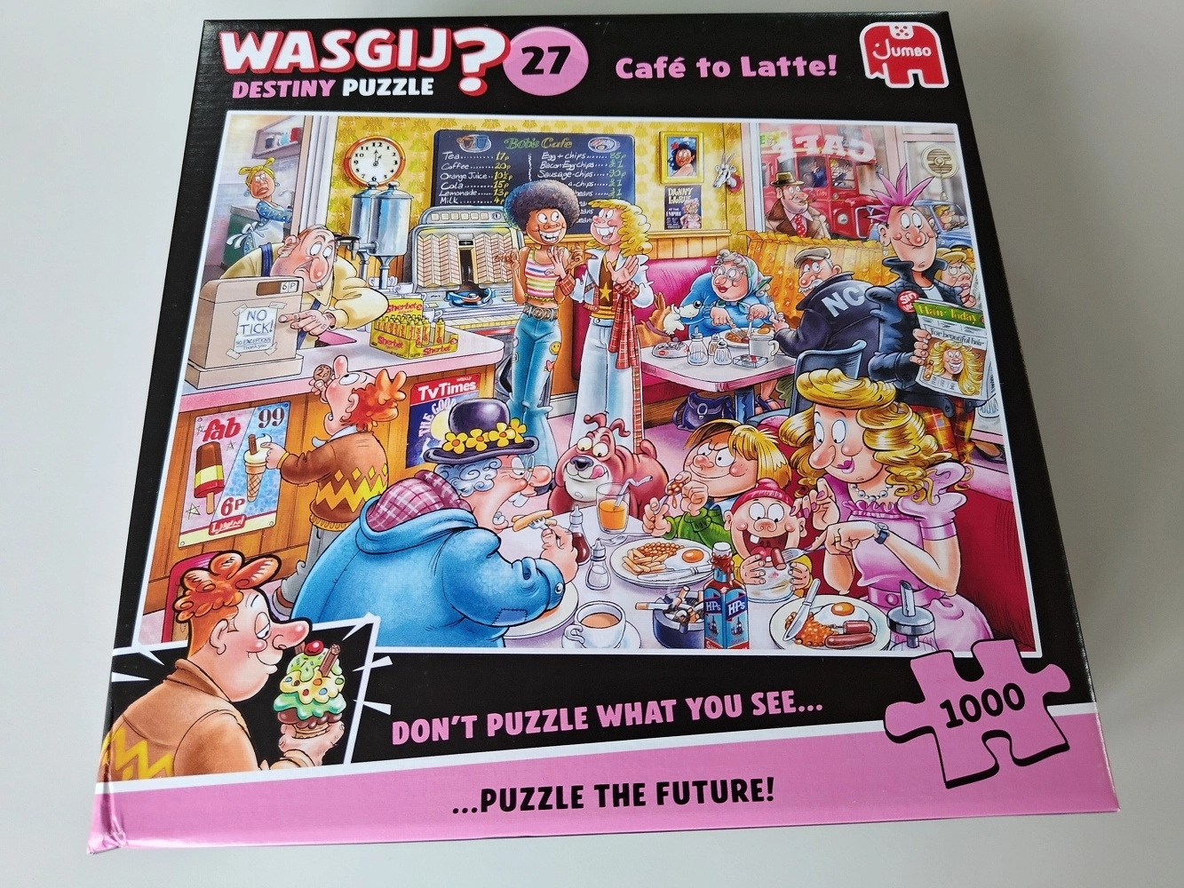 Café to Latte! - Wasgij Destiny 27 (Leicht defekte Verpackung)