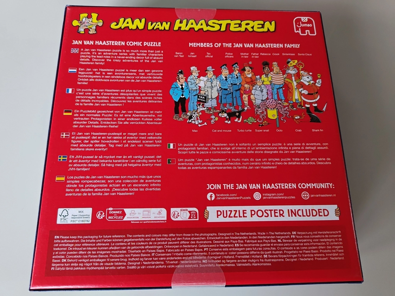 Die Hundeschule - Jan van Haasteren (Leicht Defekte Verpackung)