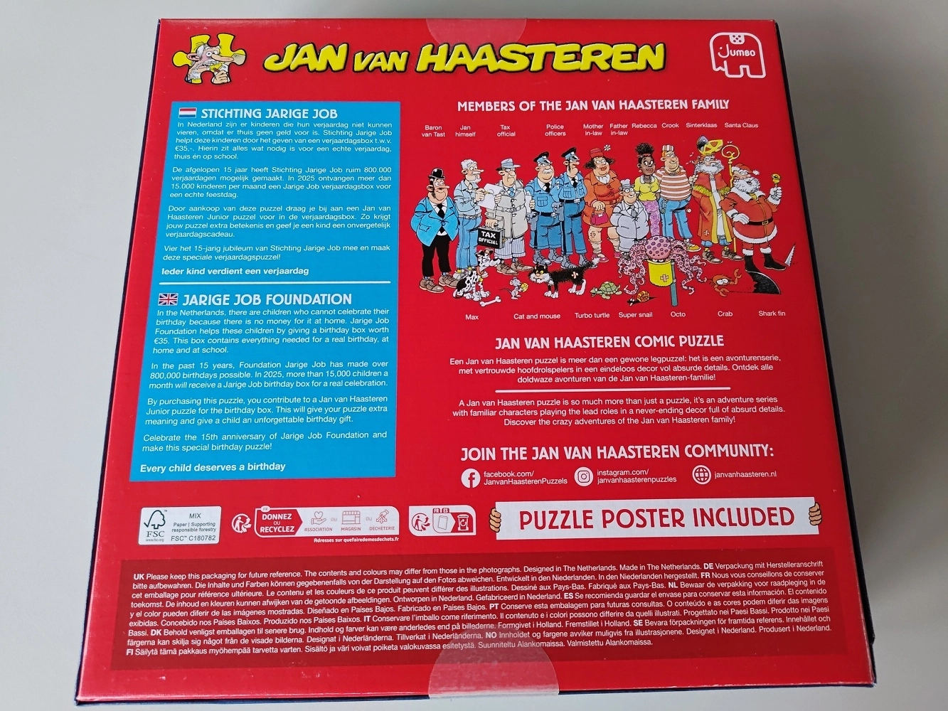 Kindergeburtstagsparty - Jan van Haasteren (Leicht defekte Verpackung)