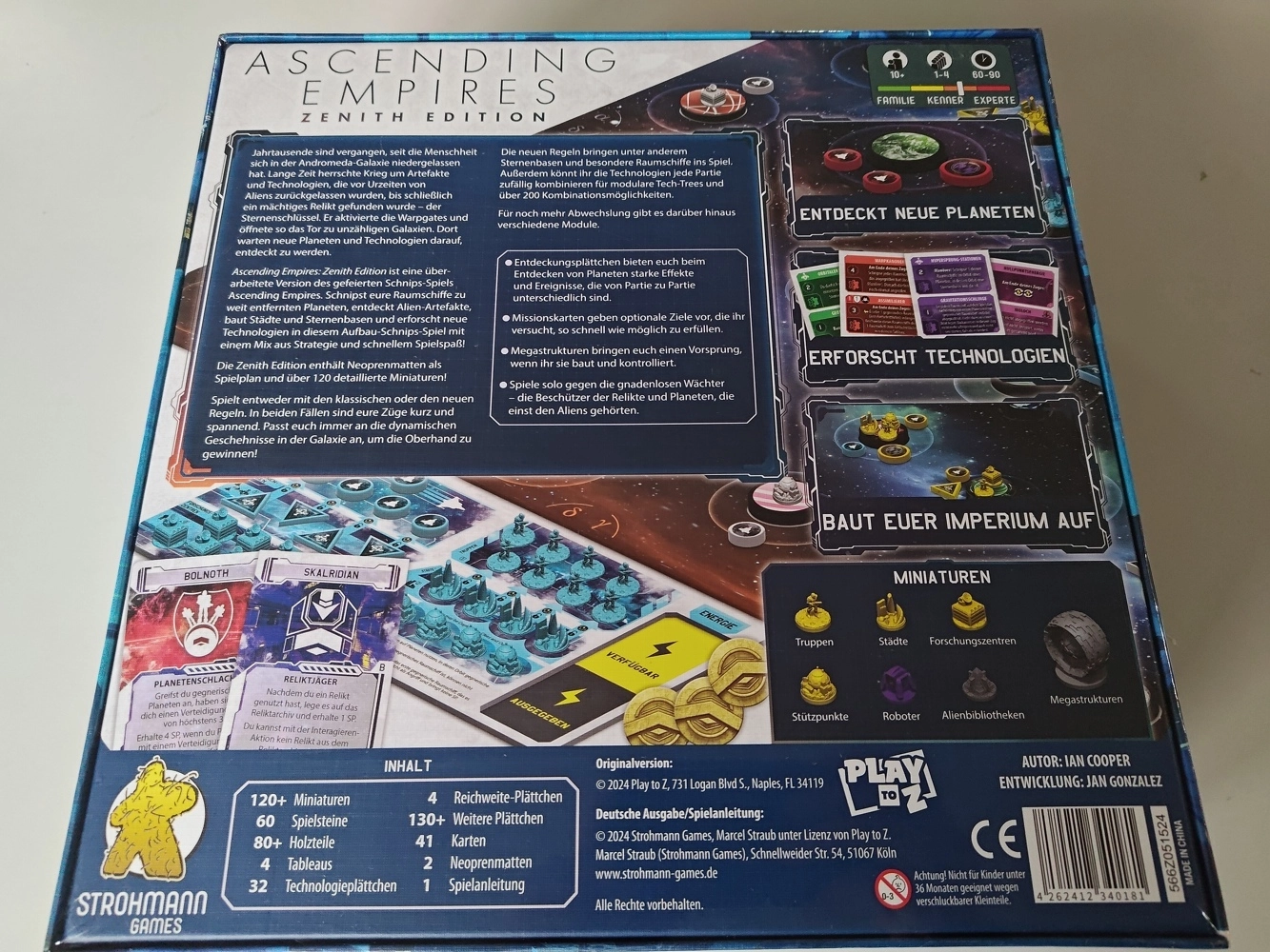 Ascending Empires: Zenith Edition - DE (Leicht defekte Verpackung)