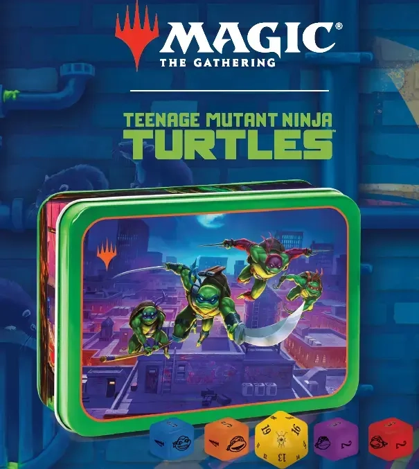 Magic the Gathering Dice and Token Pack Teenage Mutant Ninja Turtles - EN