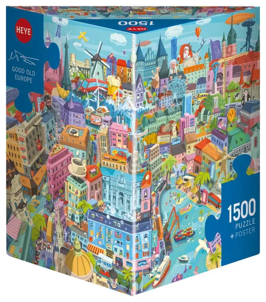 Good Old Europe Triangular 1500 Teile