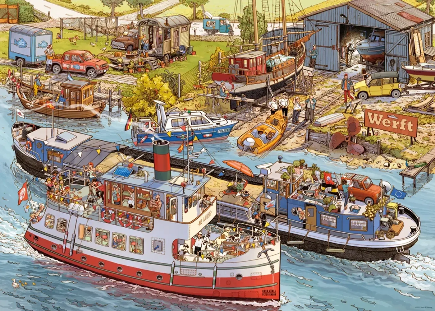 Boatyard Triangular 1000Teile