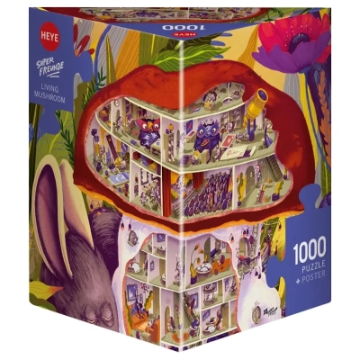 Living Mushroom Triangular 1000 Teile