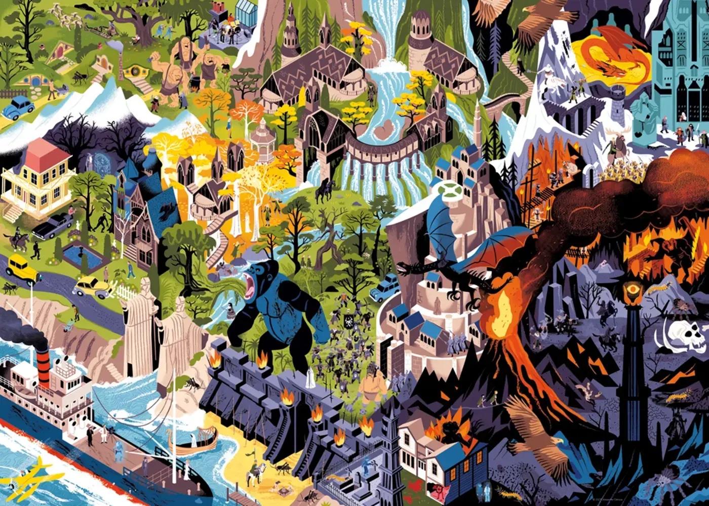 Peter Jackson Films Standart 1000 Teile