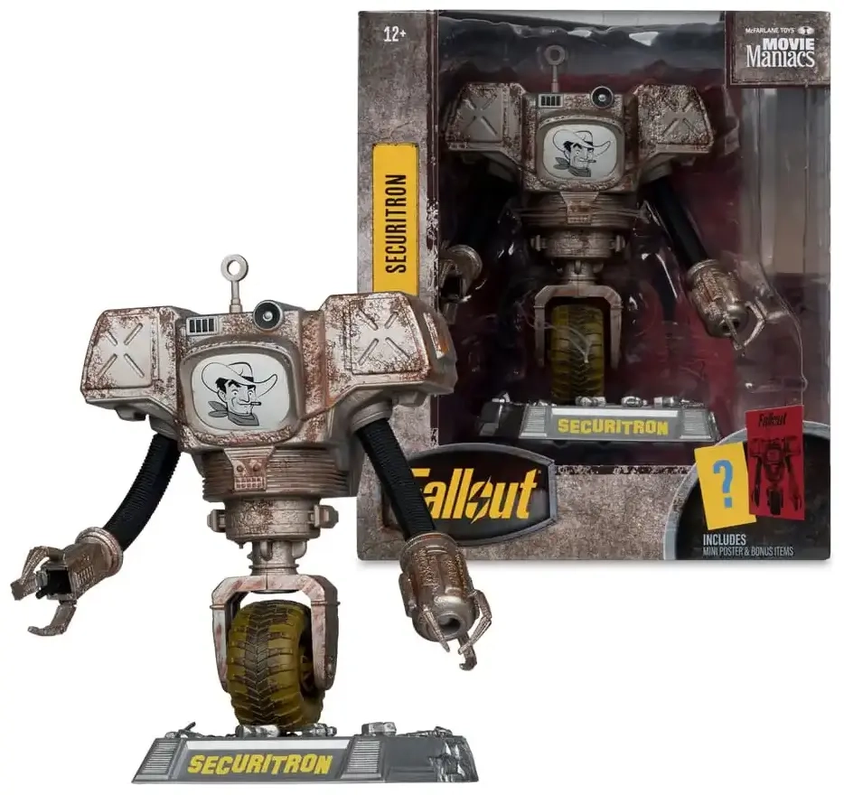 Fallout Movie Maniacs Actionfigur Securitron (Season 2) 15 cm