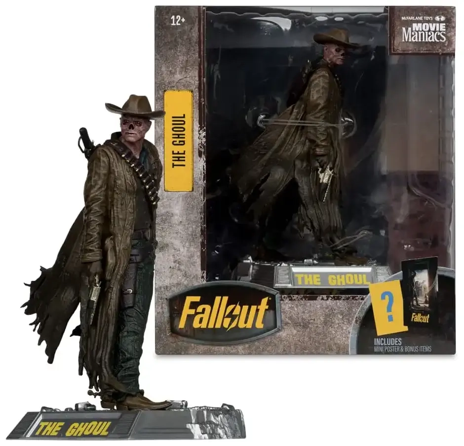 Fallout Movie Maniacs Actionfigur The Ghoul (Season 2) 17 cm