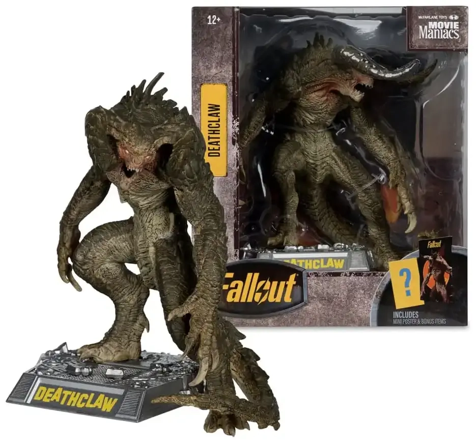 Fallout Movie Maniacs Actionfigur Deathclaw (Season 2) 19 cm