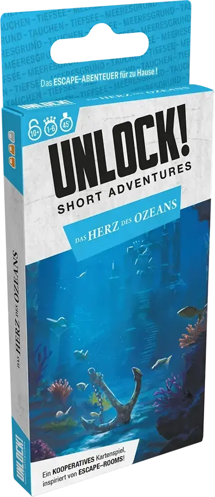 Unlock! Short Adventures - Das Herz des Ozeans - Einzelszenario