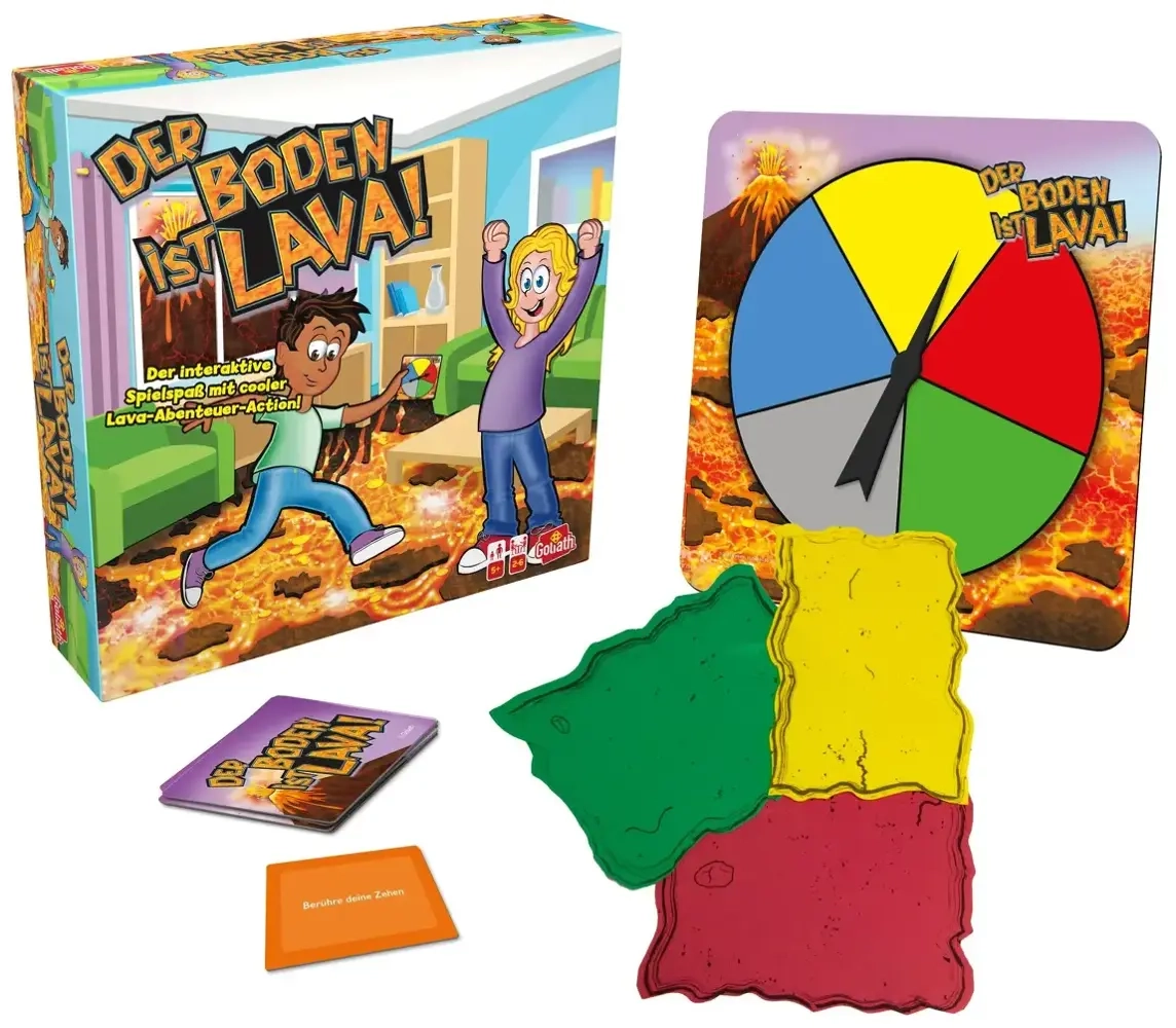 Der Boden ist Lava
