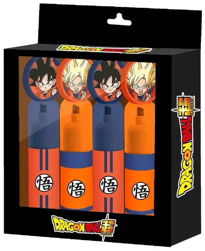 Dragon Ball Textmarker 4-er Pack