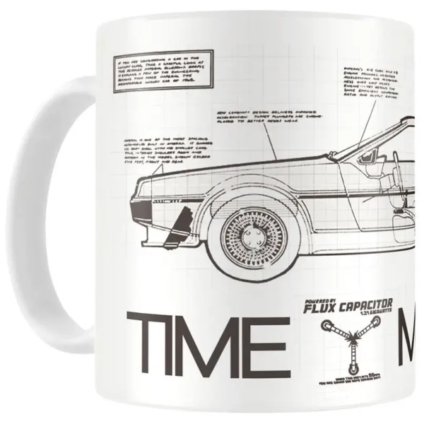 Zurück in die Zukunft Tasse Time Machine Zurück in die Zukunft Tasse Time Machine