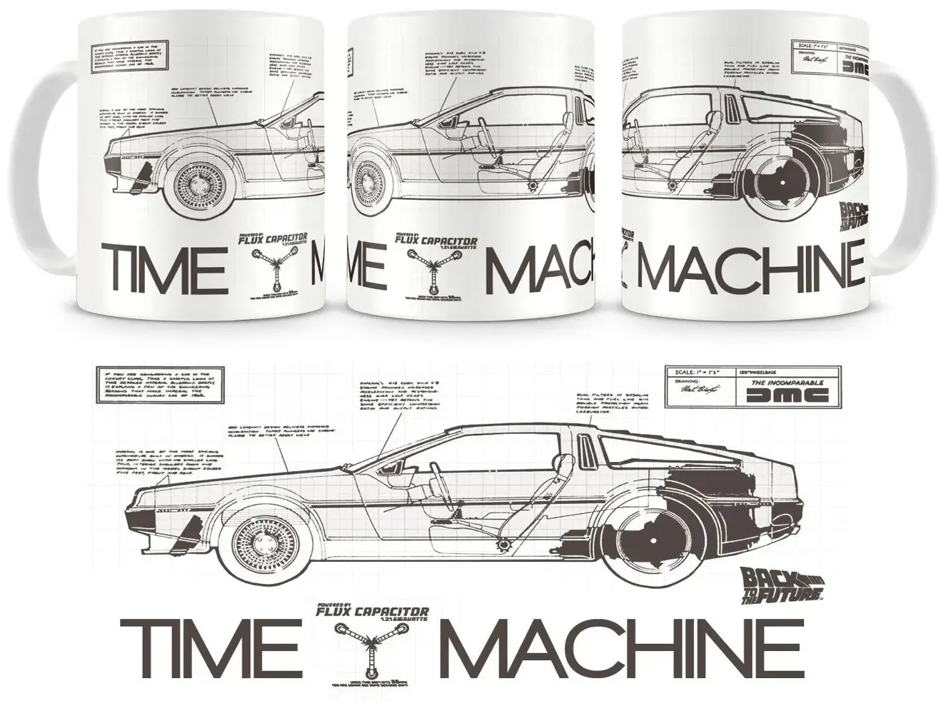 Zurück in die Zukunft Tasse Time Machine