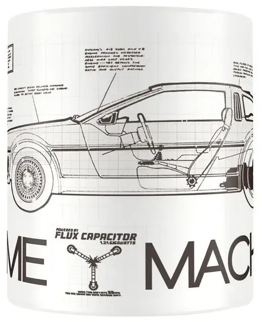 Zurück in die Zukunft Tasse Time Machine