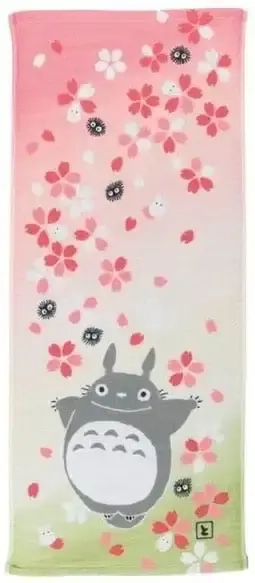 Mein Nachbar Totoro Imabari Handtuch Totoro Hanafubuki 34 x 80 cm
