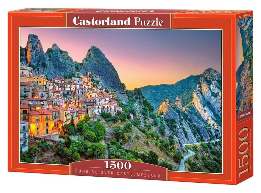 Sunrise over Castelmezzano