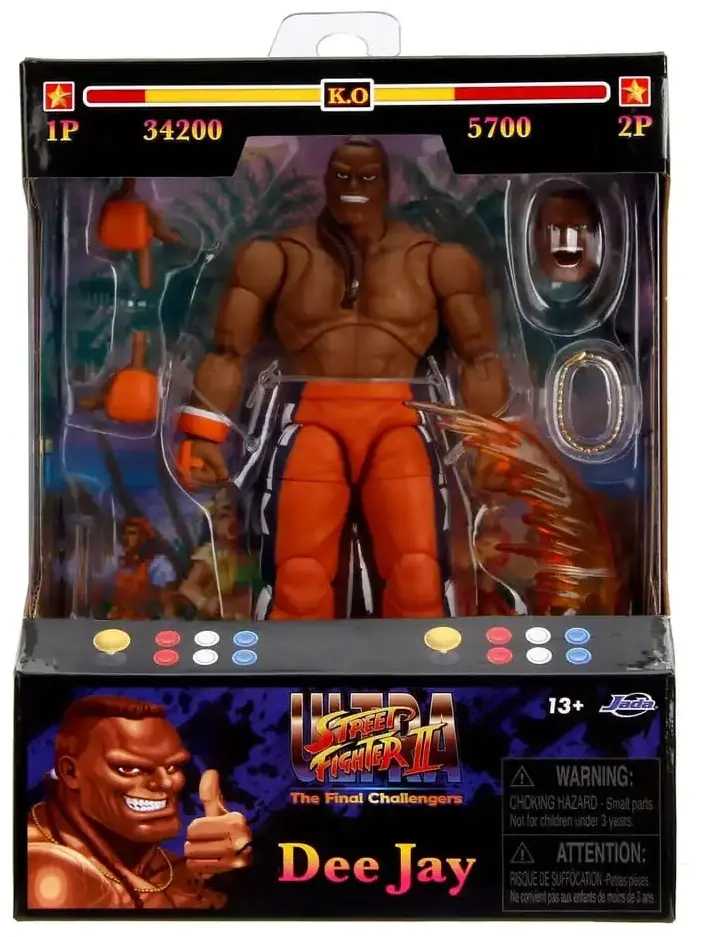 Street Fighter II Dee Jay 6" Figure
