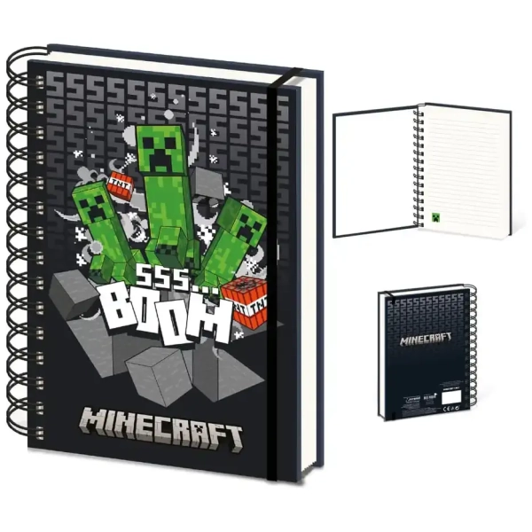 Minecraft (Boom) A5 3d Lenticular Notebook