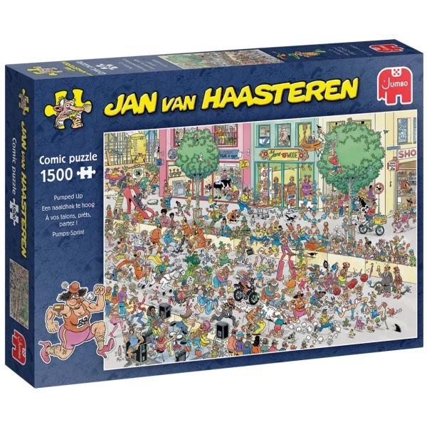 Pumps-Sprint - Jan van Haasteren - 1500 Teile Pumps-Sprint - Jan van Haasteren - 1500 Teile