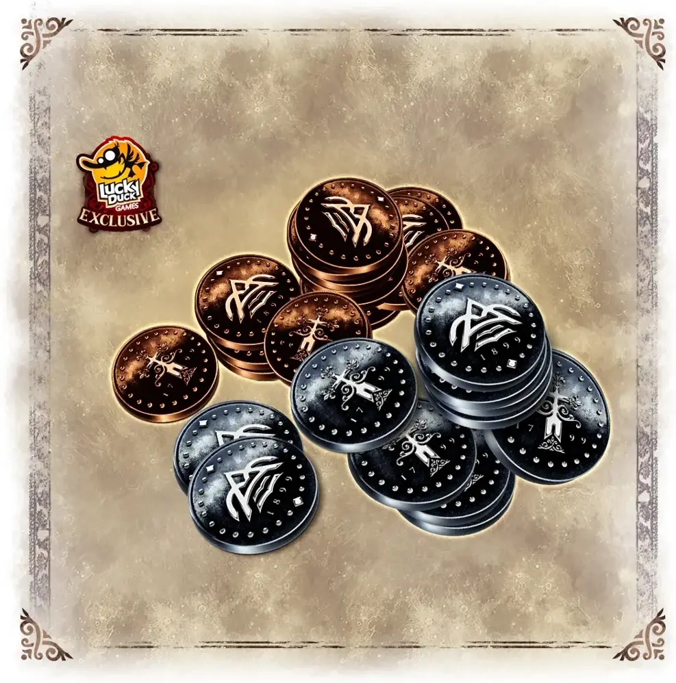 The Dark Quarter Deluxe Metal Experience Coins