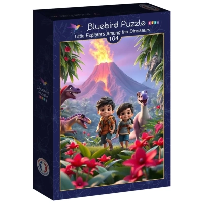 Kleine Entdecker bei den Dinosauriern