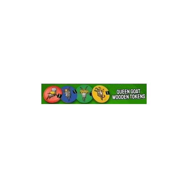 Goat Simulator Wooden Tokens