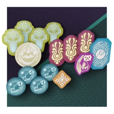 Leviathan Wilds: Wood Token Set