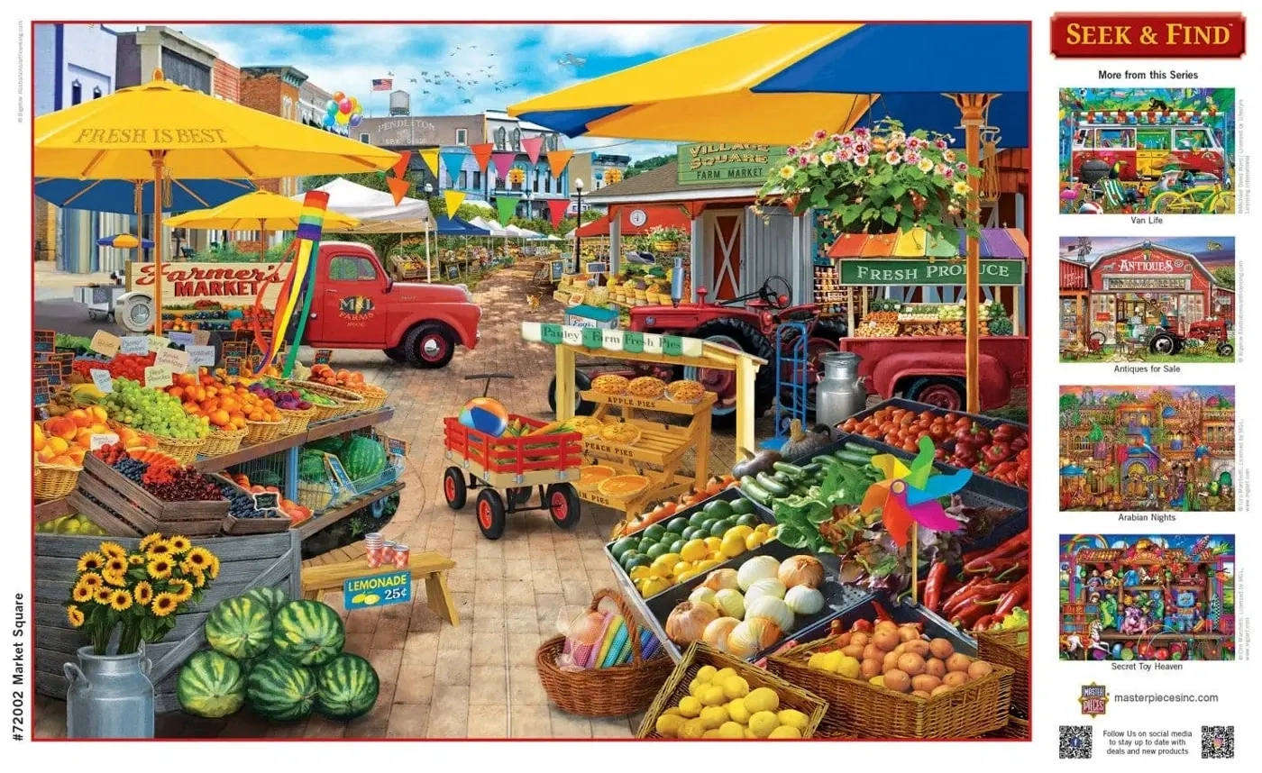 Market Square - Seek & Find