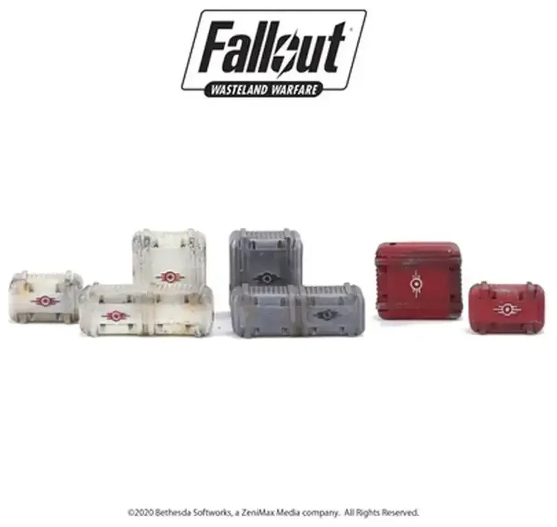 Fallout: Wasteland Warfare - Terrain Expansion: Vault Tec Supplies (2019) - EN