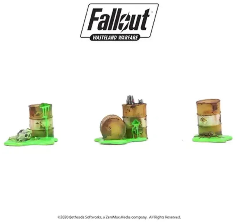 Fallout: Wasteland Warfare - Terrain Expansion: Radioactive Containers (2019) - EN