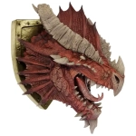 D&D Replicas of the Realms Ancient Red Dragon Trophy Plaque Limited 50th Anniversary