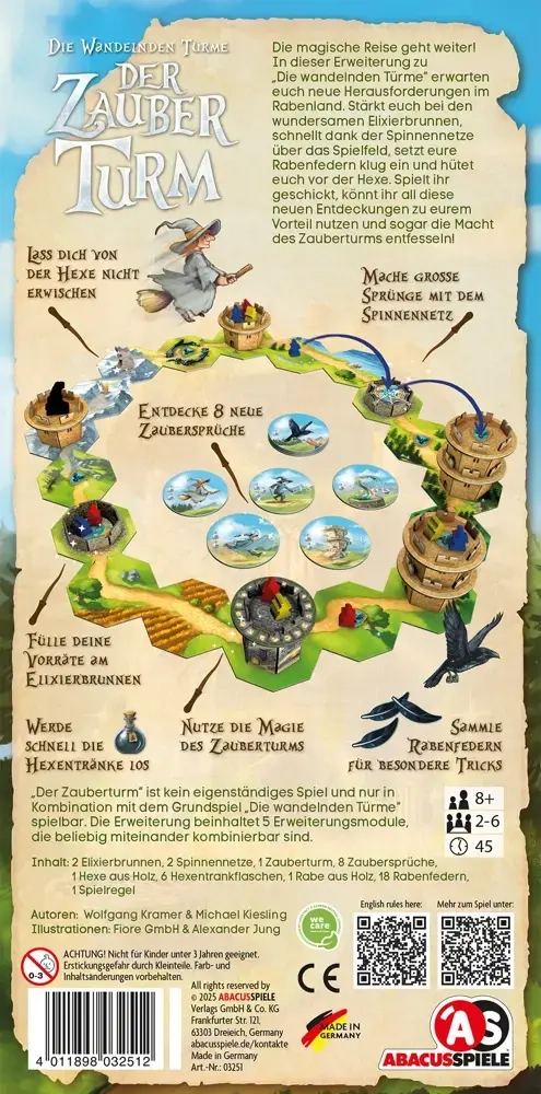 Die wandelnden Türme - Der Zauberturm - Erweiterung