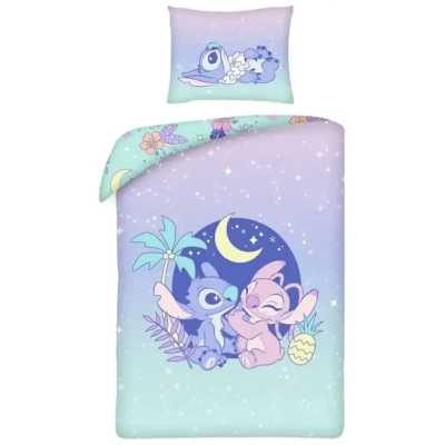 Lilo & Stitch Bettwäsche Stitch & Angel under the Moon 140 x 200 cm / 70 x 90 cm