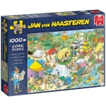 Camping im Wald - Jan van Haasteren