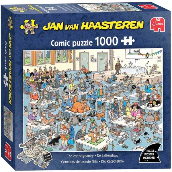 Die Katzenshow - Jan van Haasteren