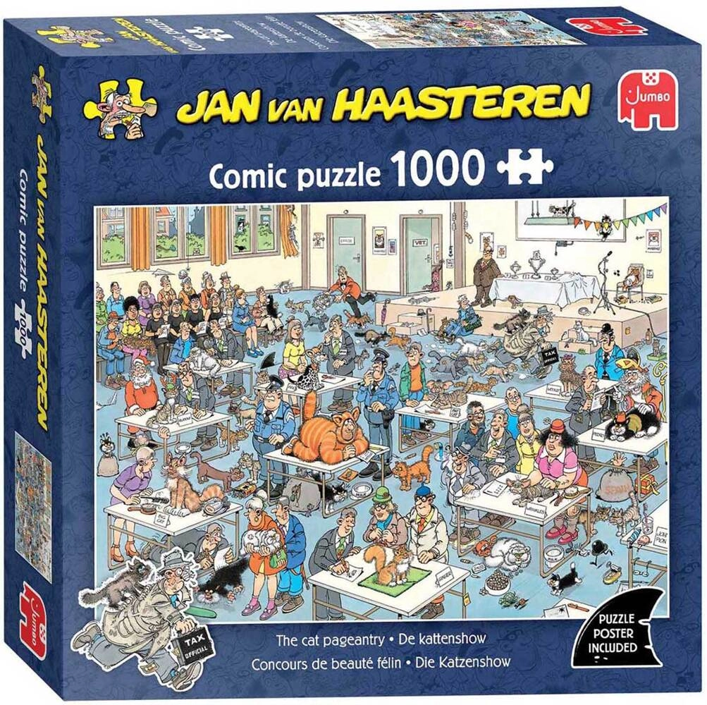 Die Katzenshow - Jan van Haasteren