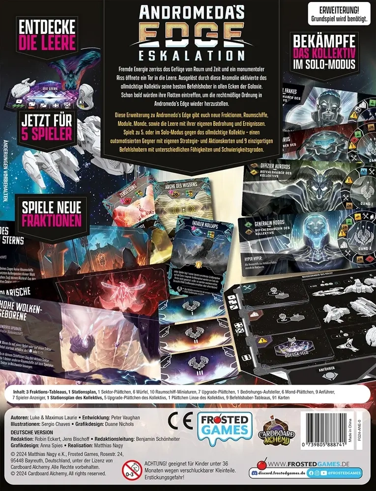 Andromedas Edge: Eskalation - Erweiterung