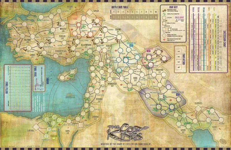 The God Kings Warfare at the Dawn of Civilization 1500-1250 BC Deluxe Edition - EN