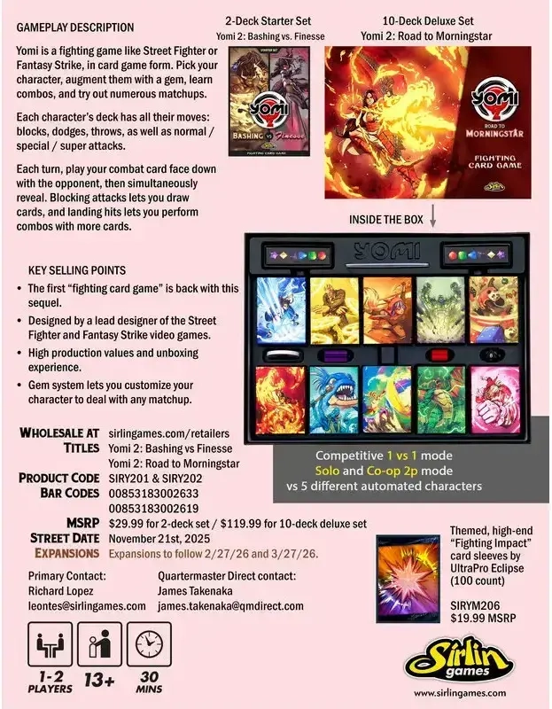 Yomi 2 Bashing vs Finesse - Expansion - EN