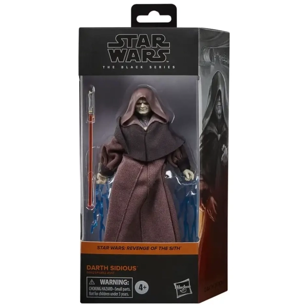 Star Wars Episode III Black Series Actionfigur Darth Sidious 15 cm