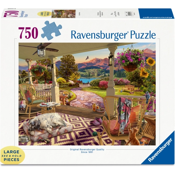 Entspannung auf der Veranda