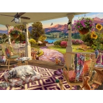 Entspannung auf der Veranda