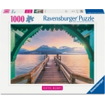 Romantische Liebesbrücke