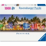 Nachtlichter am Ocean Drive, Miami Beach