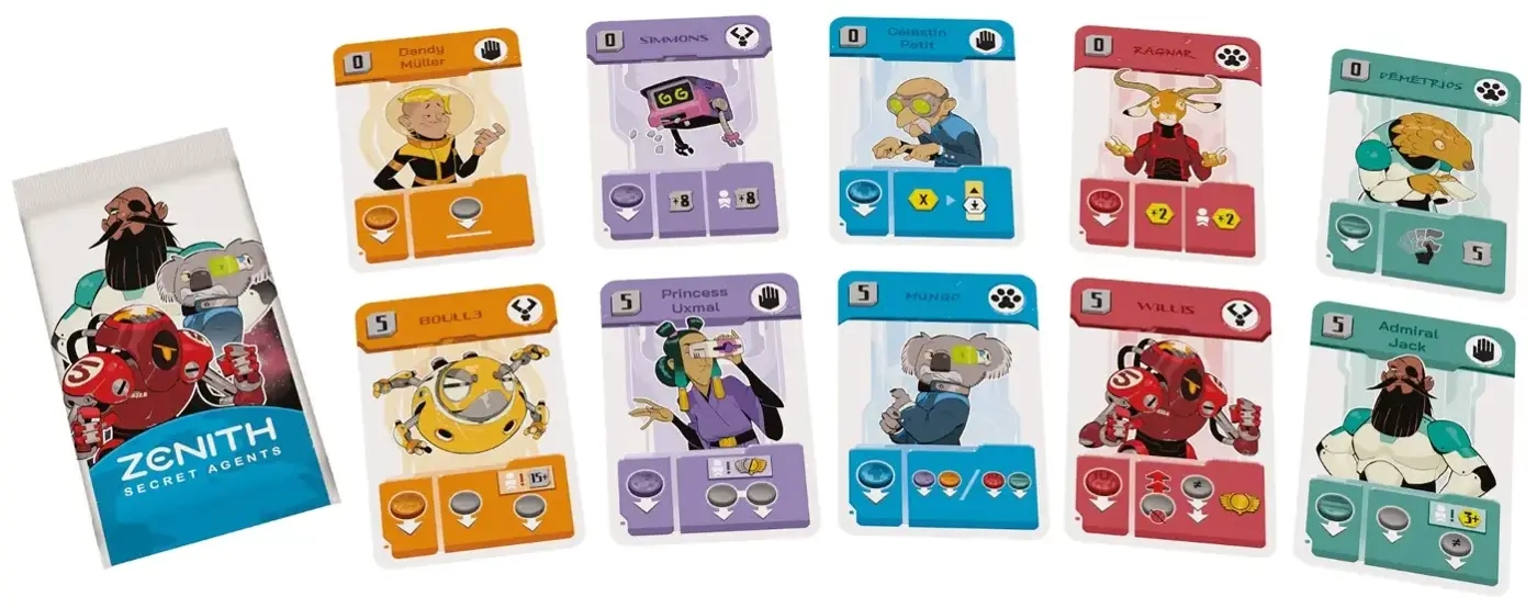 Zenith | Secret Agents - Erweiterung