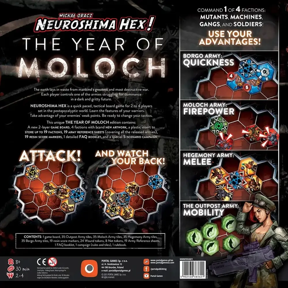 Neuroshima Hex! 3.0 The Year of Moloch - EN
