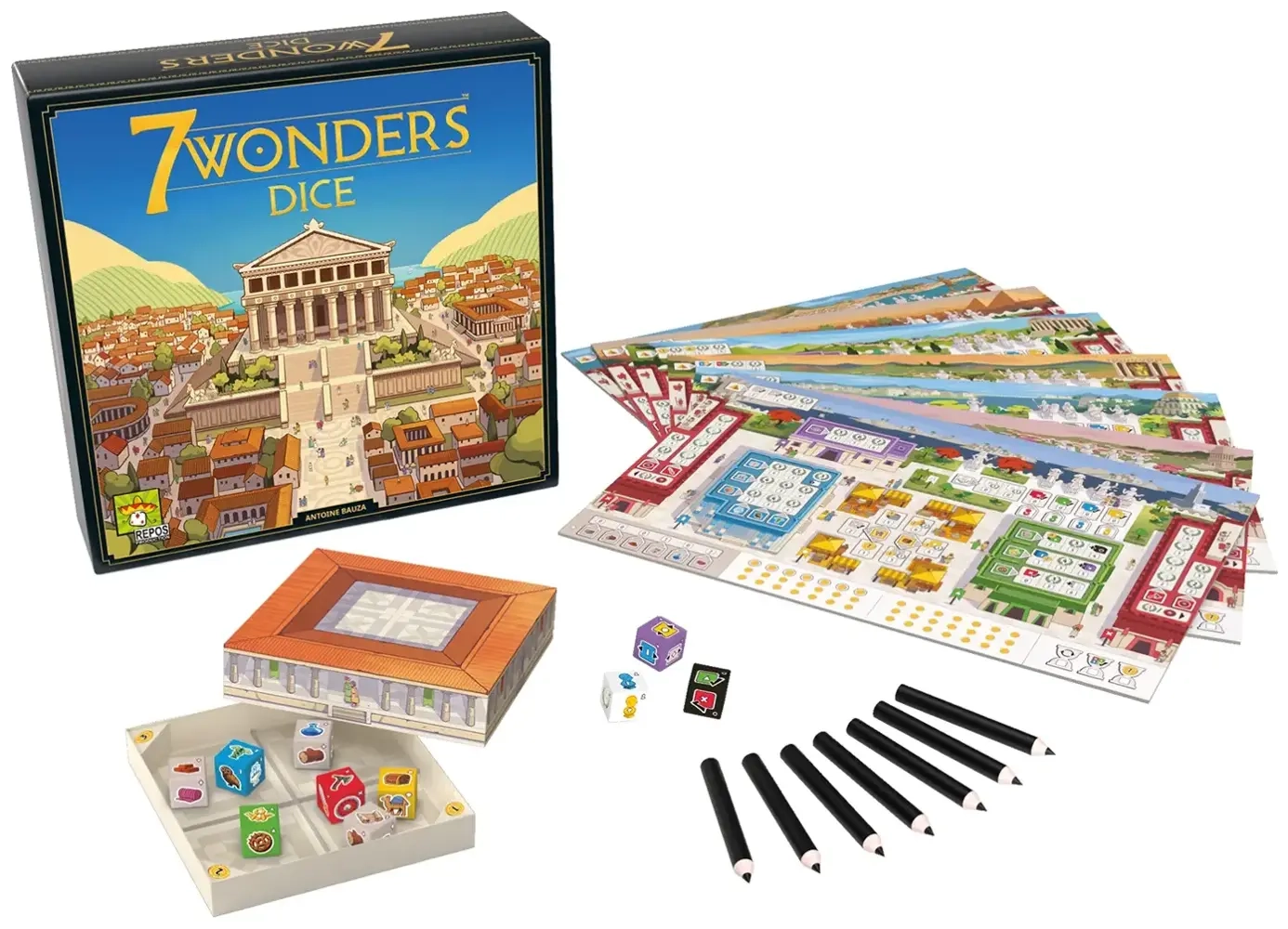 7 Wonders Dice - DE