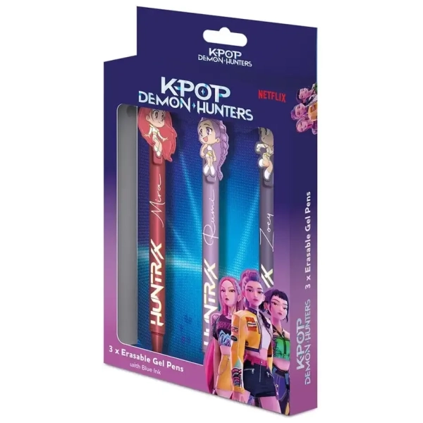 KPop Demon Hunters Gelstifte 3er-Pack Erasable